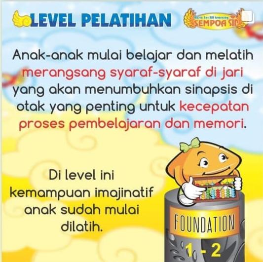 Level Foundation Sempoa SIP