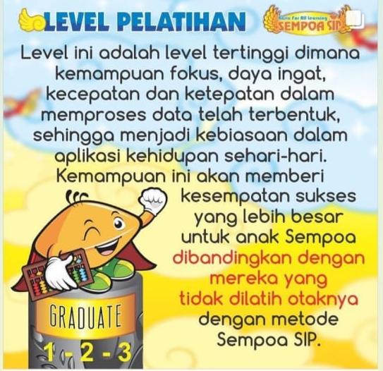 Level Graduate Sempoa SIP